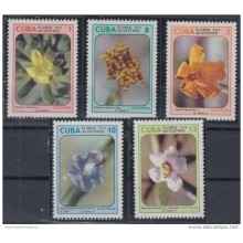 1974.99 CUBA 1974 MNH. Ed.2163-67. EL VERAL II, FLORES FLOWERS.