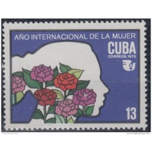 1975.89 CUBA 1975 MNH. Ed.2197. AÑO INTERNACIONAL DE LA MUJER. WOMAN YEAR.
