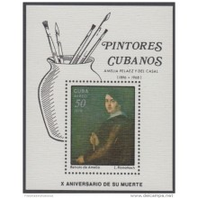1978.90 CUBA 1978 MNH. Ed.2511. HF PINTORES CUBANOS ARTE ART AMELIA PELAEZ.