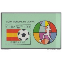 1981.77 CUBA 1981 MNH. Ed.2714. HF WORLD FIFA SOCCER CUP SPAIN ESPAÑA