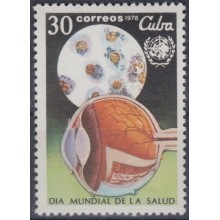 1976.80 CUBA 1976 MNH. Ed.2291. DIA MUNDIAL DE LA SALUD WORLD DAY OF HEALTH.