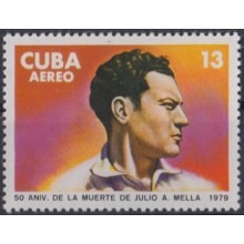1979.109 CUBA 1979 MNH. Ed.2534. 50 ANIV MUERTE DE JULIO ANTONIO MELLA.