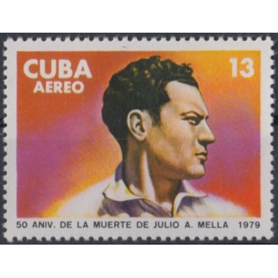 1979.109 CUBA 1979 MNH. Ed.2534. 50 ANIV MUERTE DE JULIO ANTONIO MELLA.