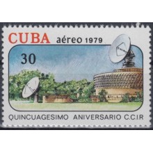 1979.123 CUBA 1979 MNH. Ed.2615. 40 ANIV CCIR. TELECOMUNICACIONES, SATELITES.
