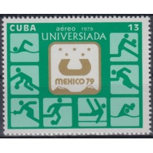1979.127 CUBA 1979 MNH. Ed.2595. JUEGOS UNIVERSITARIOS MEXICO UNIVERSIADAS.