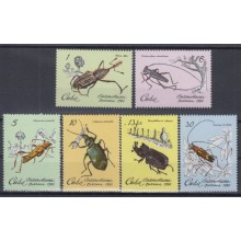 1980.64 CUBA 1980 MNH. Ed.2616-21. ENTOMOFAUNA, ENTOMOLOGIA INSECTOS ENTOMOLOGY. INSECTS.