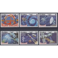 1980.67 CUBA 1980 MNH. Ed.2638-43. PROGRAMA INTERCOSMOS SOYUZ RUSSIA COSMOS ASTRONAUTICS.