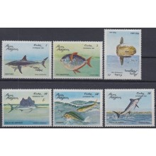 1981.84 CUBA 1981 MNH. Ed.2702-07. PECES PELAGICOS, FISH, MOON FISH, MARLIN, DORADO, BUTTERFLIE, AGUJA.