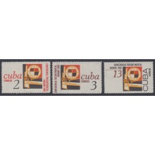 1966.81 CUBA 1966 MNH. Ed.1301-03. TRICONTINENTAL FORUM .