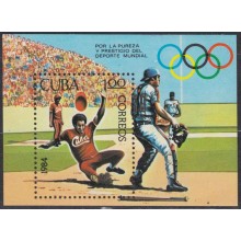 1984.138 CUBA Ed.3042. MNH. 1984. OLYMPIC GAMES LOS ANGELES. BEISBOL BASEBALL.