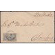 1891-H-16 CUBA SPAIN ESPAÑA. ALFONSO XIII. 1891. 5c SOBRE DE PINAR DEL RIO A COLOMBRES, SANTANDER.