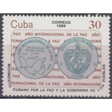 1986.114 CUBA Ed.3190. MNH. 1986. ICAP. MONEDA FIDEL CASTRO.