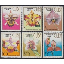 1986.119 CUBA Ed.3200-05. MNH. 1986. ORQUIDEAS ORCHILD FLOWER FLORES.