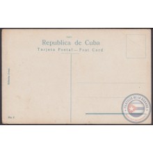 POS-1014 CUBA POSTCARD. CIRCA 1918. CASTILLO DE LA CHORRERA CASTLE.