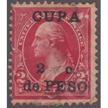 1899-348 CUBA US OCCUPATION 1899. 2c. "CUPA" x "CUBA". FORGERY. PARA ESTUDIO.