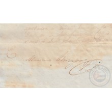 BE728 CUBA SPAIN 1832 SIGNED DOC CAPTAIN GENERAL MARIANO PALAFOX.
