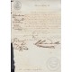 BE720 CUBA SPAIN 1849 SIGNED DOC CAPTAIN GENERAL FEDERICO ROCALY, CONDE DE ALCOY.