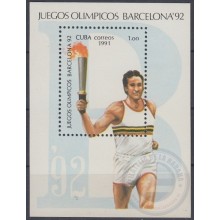 1991.2 CUBA 1991 MNH Ed.3624 HF BARCELONA OLYMPIC GAMES OLIMPIADAS JUEGOS OLIMPICOS.