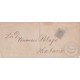 1884-H-55 CUBA SPAIN 1884 1c TERCER REGRABADO COVER.TARIFA IMPRESOS. FANCY CANCEL.
