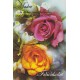2002-EP-41 CUBA 2002 POSTAL STATIONERY ERROR DISPLACED CUT. MOTHER DAY SPECIAL DELIVERY FLOWERS FLORES.
