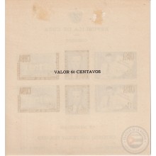 1951-337 CUBA REPUBLICA 1951 Ed.471. HF GUITERAS VERDE DEFECTO, LEVE ADELGAZAMIENTO DE LA GOMA