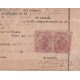 E6393 CUBA SPAIN 1875 CEDULA DE ESCLAVO SLAVE SLAVERY REVENUE POLICE STAMP