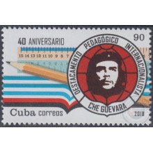 2018.92 CUBA 2018. MNH. DESTACAMENTO PEDAGOGICO ERNESTO CHE GUEVARA.