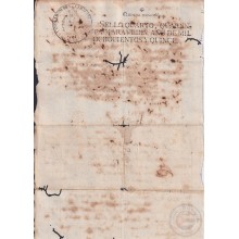 1815-PS-1 ESPAÑA SPAIN 1815 REVENUE SEALLED PAPER. SELLO 4to.
