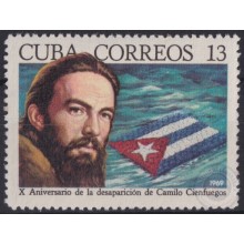 1969.98 CUBA 1969 MNH Ed.1685. X ANIV MUERTE DE CAMILO CIENFUEGOS
