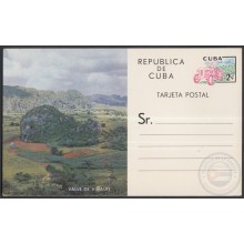 1961-EP-3 CUBA 1961 VALLE DE VIÑALES UNUSED