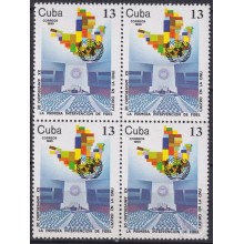 1980.65 CUBA 1980 MNH Ed.2671 XX ANIV INTERVENCION FIDEL CASTRO EN LA ONU NU. BLOCK 4.