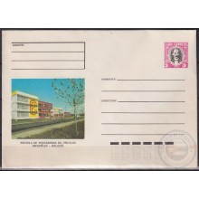 1980-EP-158 CUBA 1980 3c POSTAL STATIONERY COVER. HOLGUIN, ESCUELA DE EDUCADORAS DE CIRCULO INFANTIL DAY CARE.