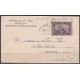 1927-FDC-25 CUBA 1927 FDC SPECIAL CARD 25 ANIV REPUBLICA SILVER WEEDING TO NEW YORK.