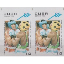 1995.272 CUBA MNH 1995 10c BOXING PANAMERICAN MAR DE PLATA GAMES ARGENTINA.